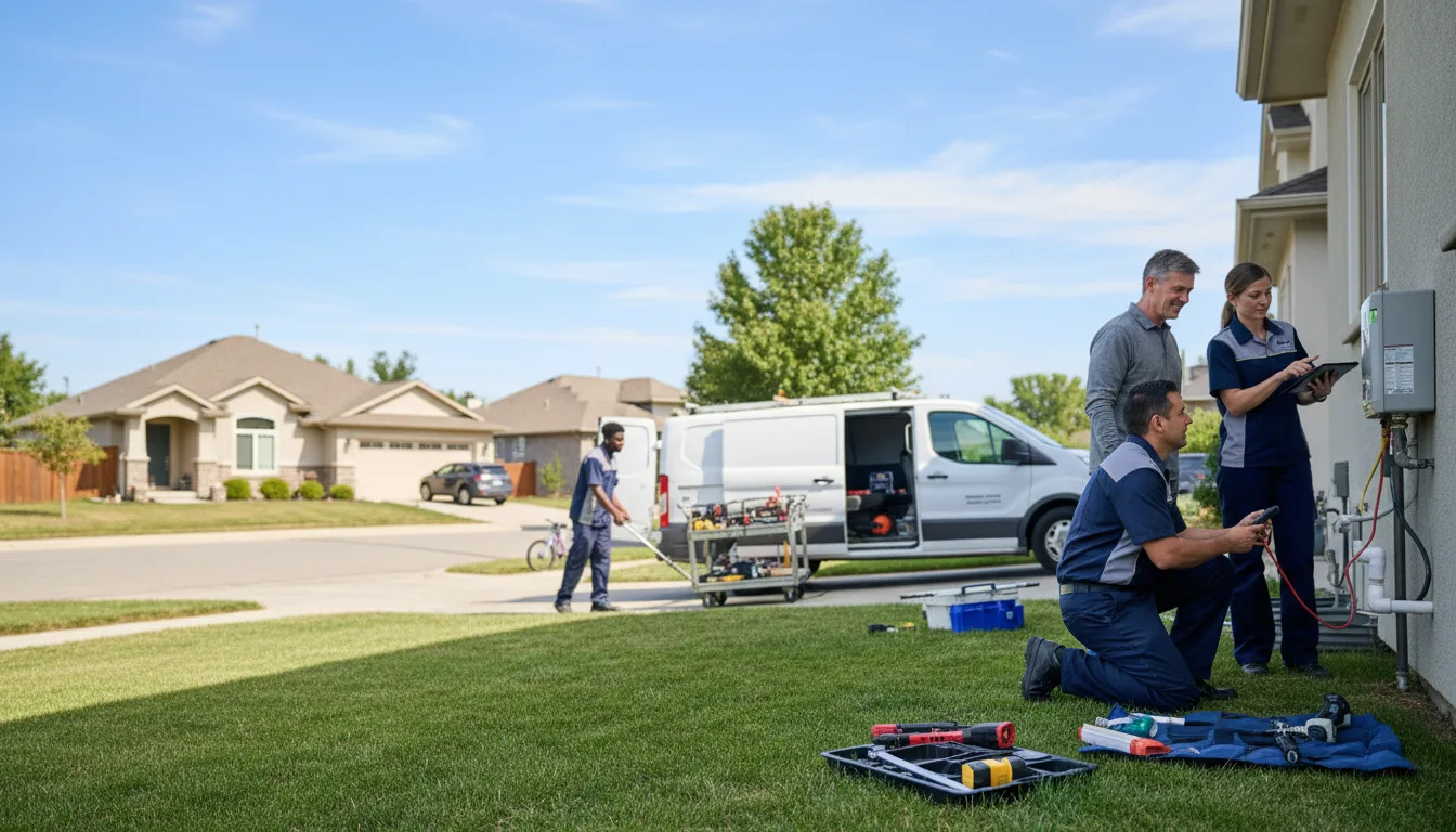 Tankless water heater service in Union Center, SD